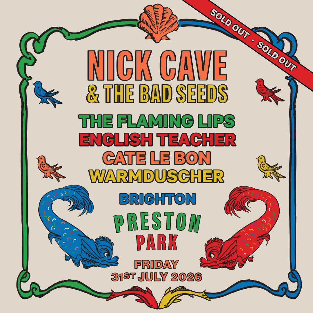 Nick Cave & The Bad Seeds, Preston Park, Friday 31st July 2026